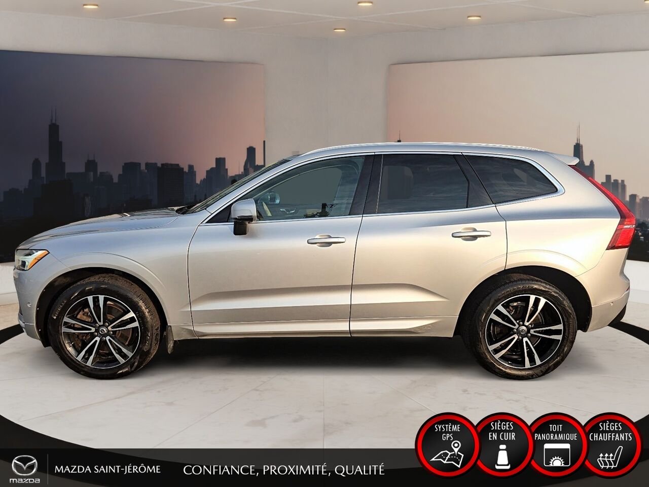 Volvo XC60 2019 Gris Saint-Jérôme - photo #9