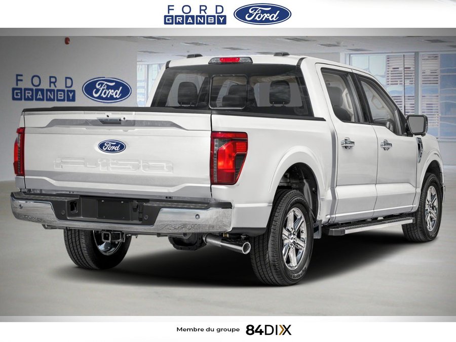 Ford F-150 XLT cabine SuperCrew 4RM caisse de 5,5 pi 2025 Blanc Oxford