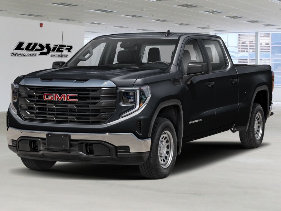 GMC Sierra 1500 Pro cabine multiplace 4RM 157 po 2026 Noir onyx