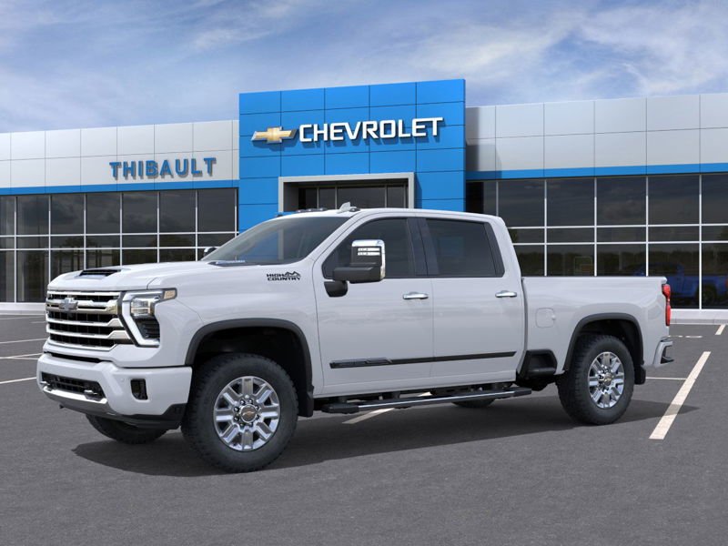 CHEVROLET Silverado 2500HD High Country cabine multiplace 4RM 159 po 2026 Blanc polaire, triple couche