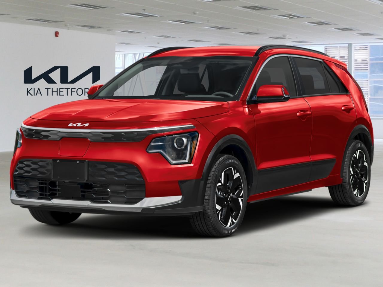 Kia Niro électrique 2026 Rouge flamboyant Thetford Mines - photo #0