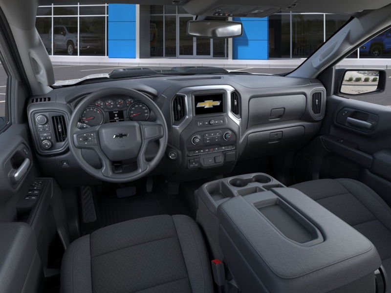 CHEVROLET Silverado 1500 Custom Trail Boss cabine multiplace 4RM 157 po 2026 BLANC SOMMET Sherbrooke - photo #14