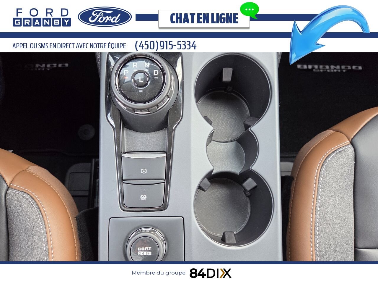 Ford Bronco Sport 2024 Bleu Granby - photo #13