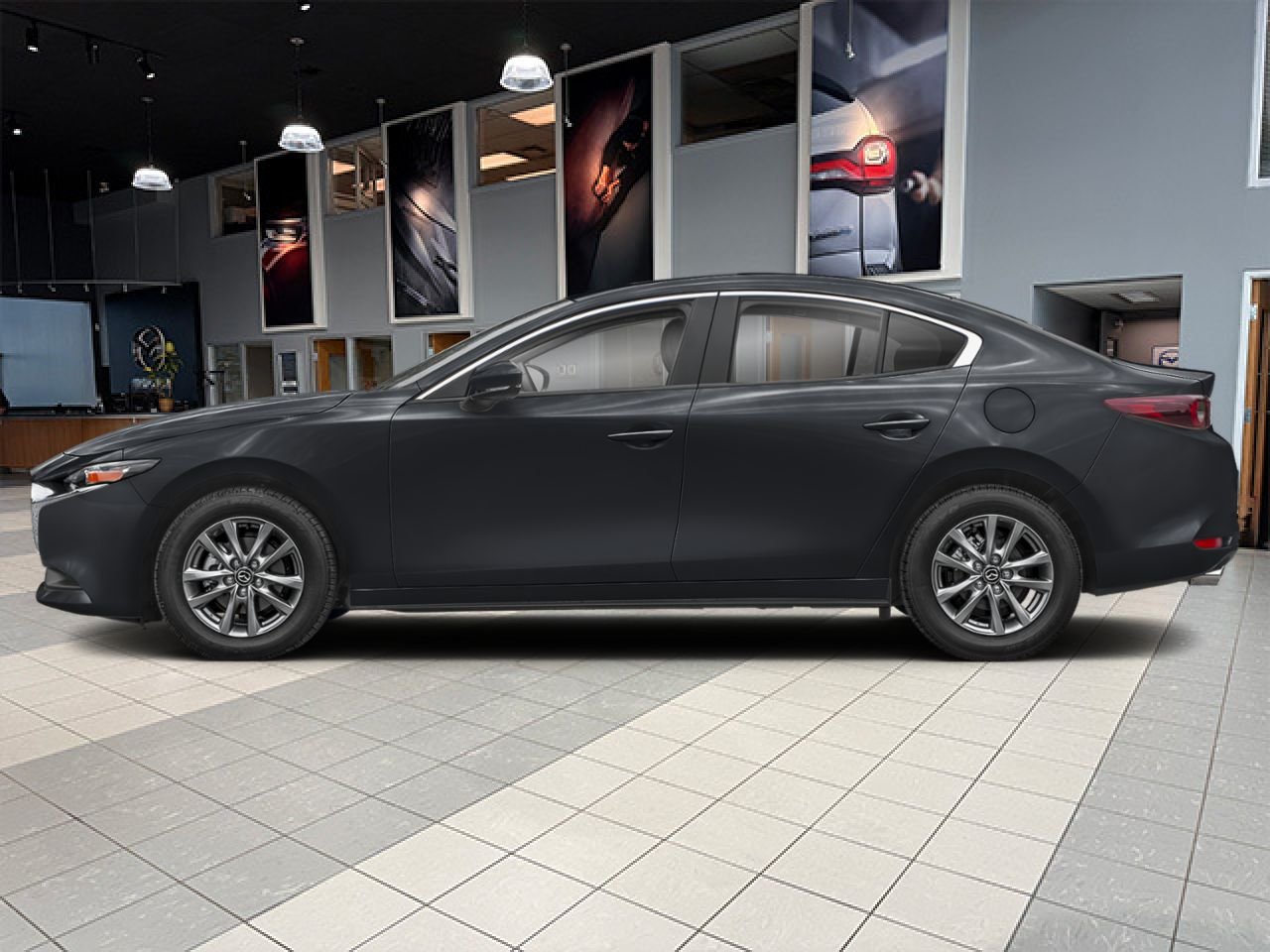 MAZDA Mazda3 2026 Noir de jais mica Notre-Dame-des-Prairies - photo #1