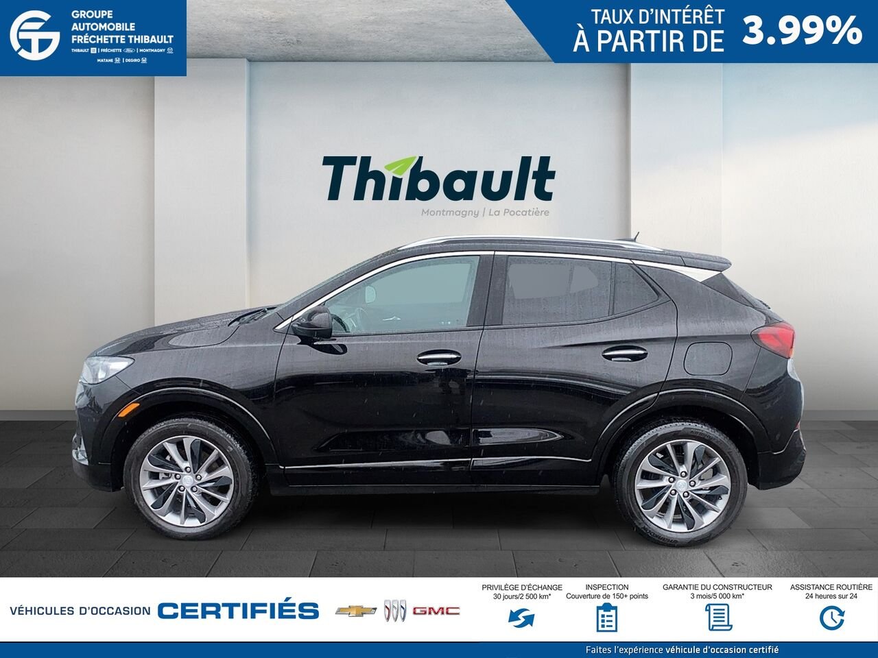 BUICK ENCORE GX Sélect 4 portes TI 2022 Noir Montmagny - photo #4