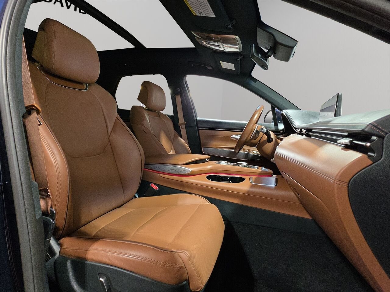 2022 Genesis GV70 2.5T Advanced Plus TI, toit ouvrant panoramique, navigation, sièges fonction mémoire, volant Blue Val-David - photo #17