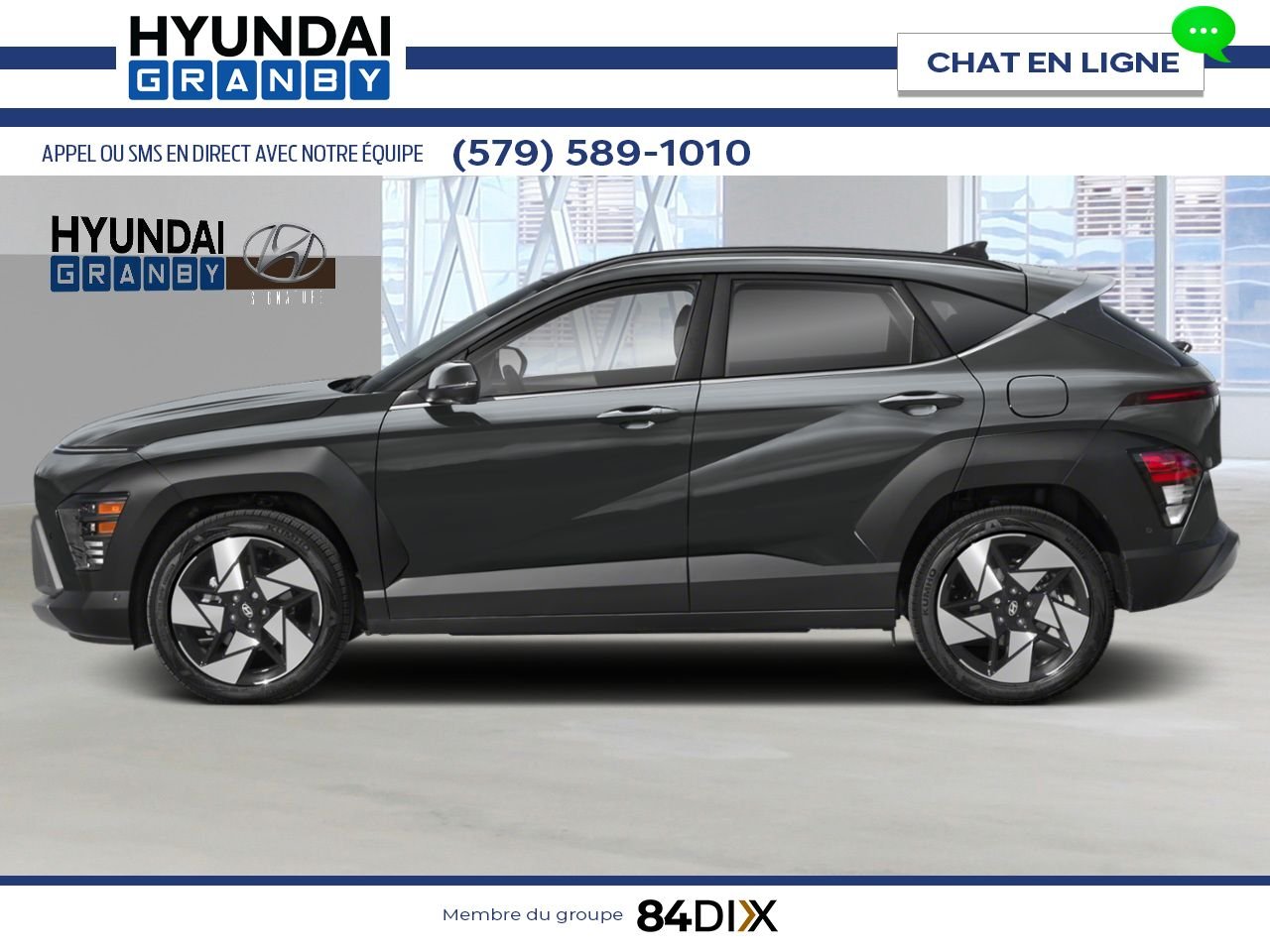 2026 HYUNDAI Kona Ecotronic Grey Granby - photo #2