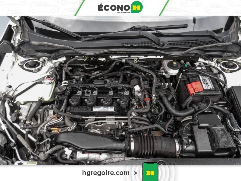 2019 Honda Civic White Saint-Eustache - photo #25