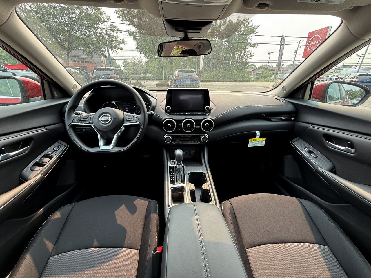 Nissan Sentra SENTRA SV TOIT OUVRANT 2025 Teinte braise écarlate Châteauguay - photo #8