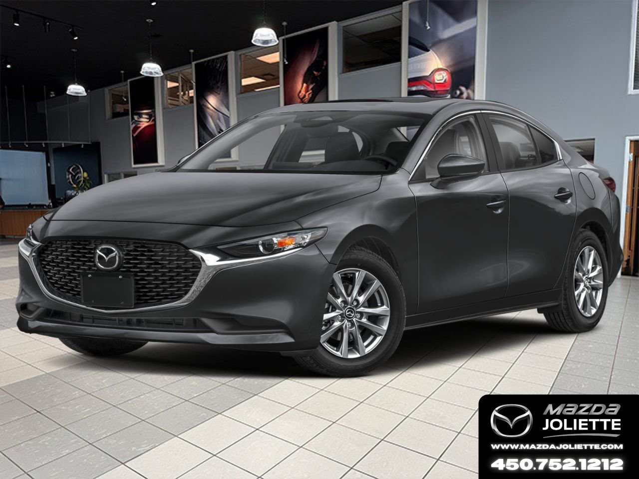 MAZDA Mazda3 2026 Gris mécanique métallisé Notre-Dame-des-Prairies - photo #0