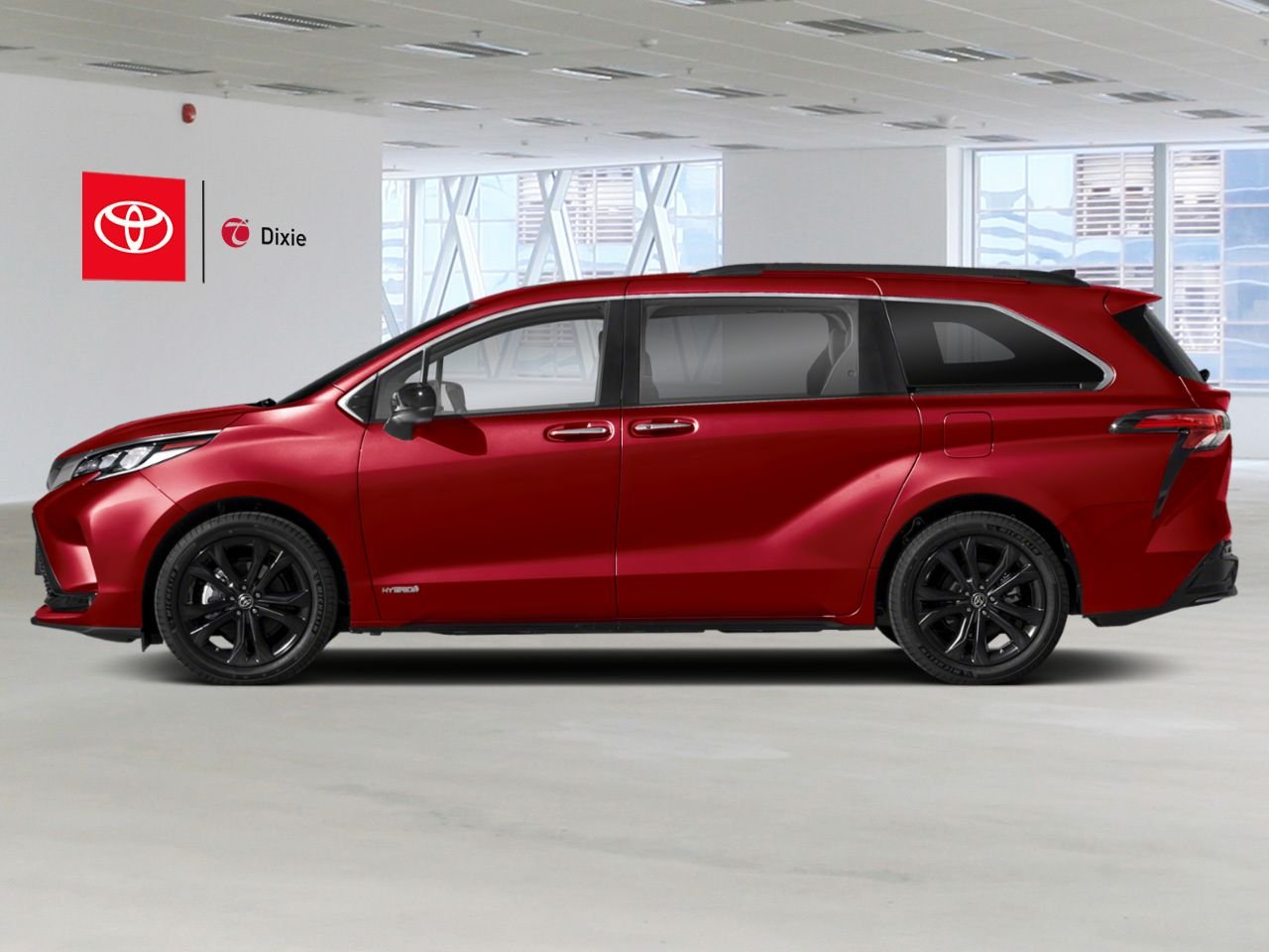 2023 Toyota Sienna XSE FWD HYBRID / CLEAN CARFAX / MOONROOF / ALLOY WHEELS / CARPLAY AND ANDROID AUTO Red Mississauga - photo #2