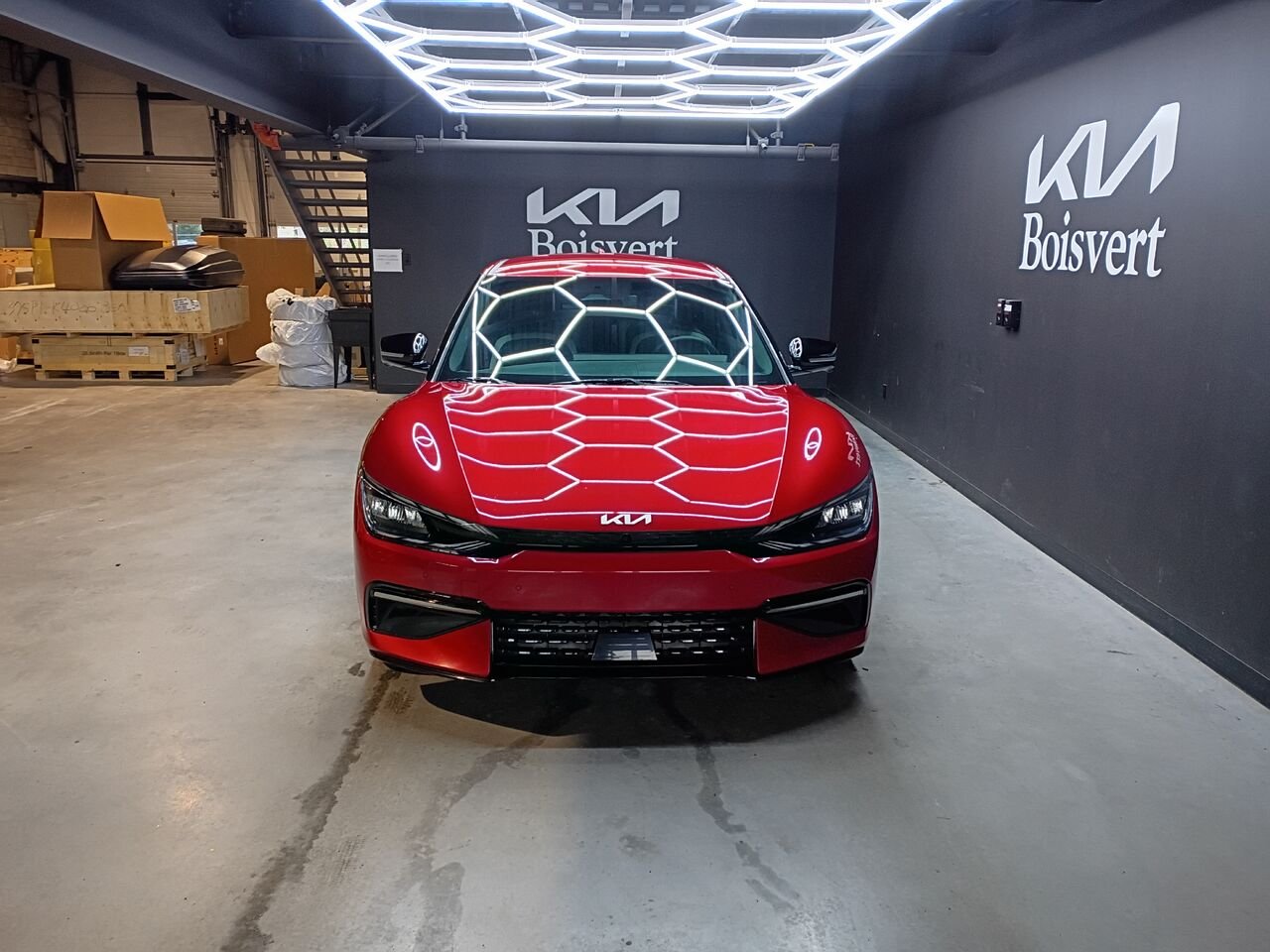 Kia EV6 2024 Rouge Blainville - photo #1