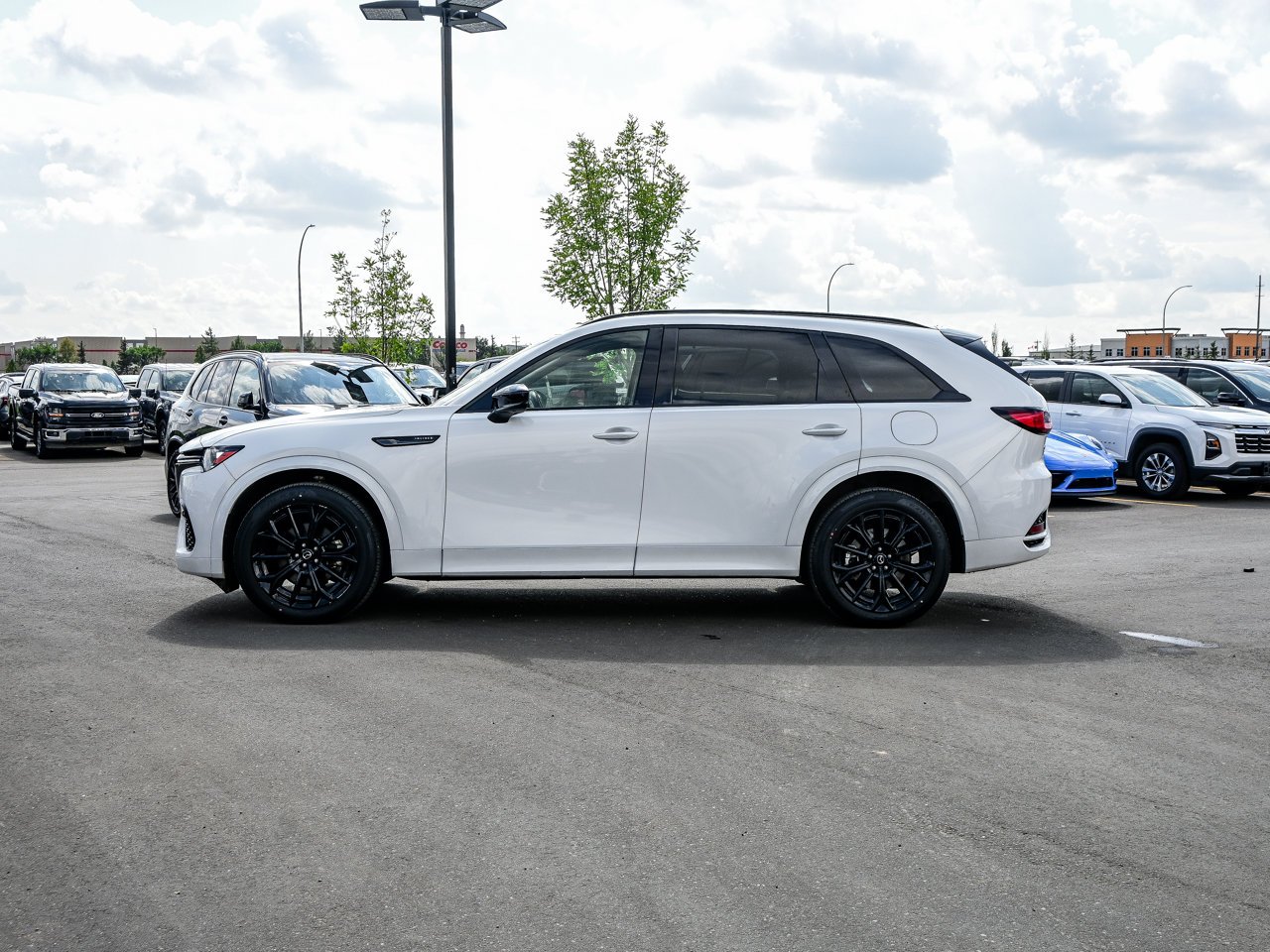2025 Mazda CX-70 MHEV GT AWD White Sherwood Park - photo #9