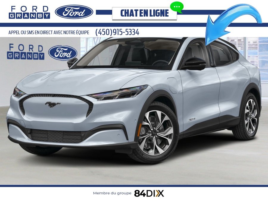 2025 Ford Mustang Mach-E Glacier Grey Metallic Tri-Coat