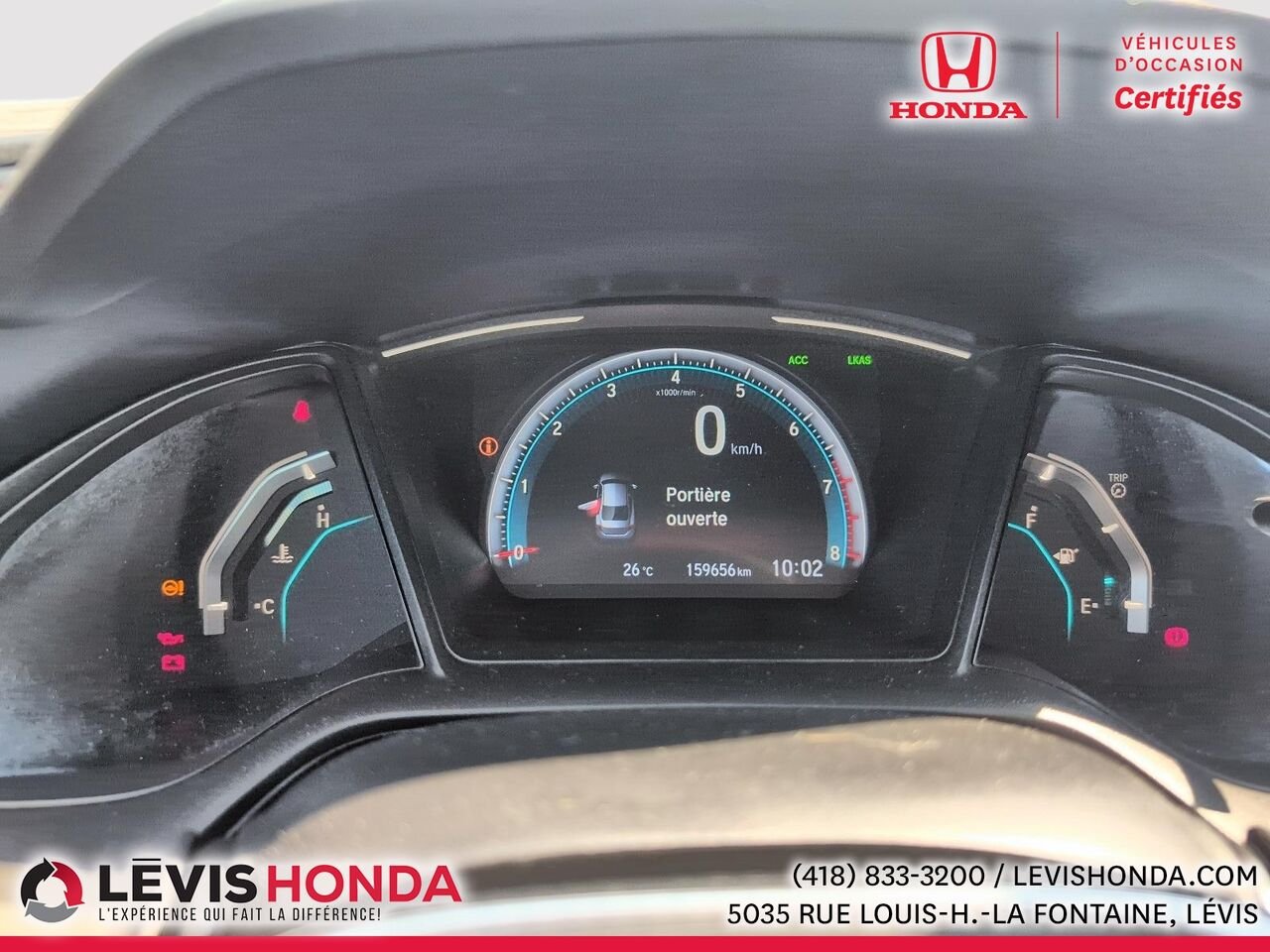 Honda Civic LX LX BM 2019 Blanc Lévis - photo #26