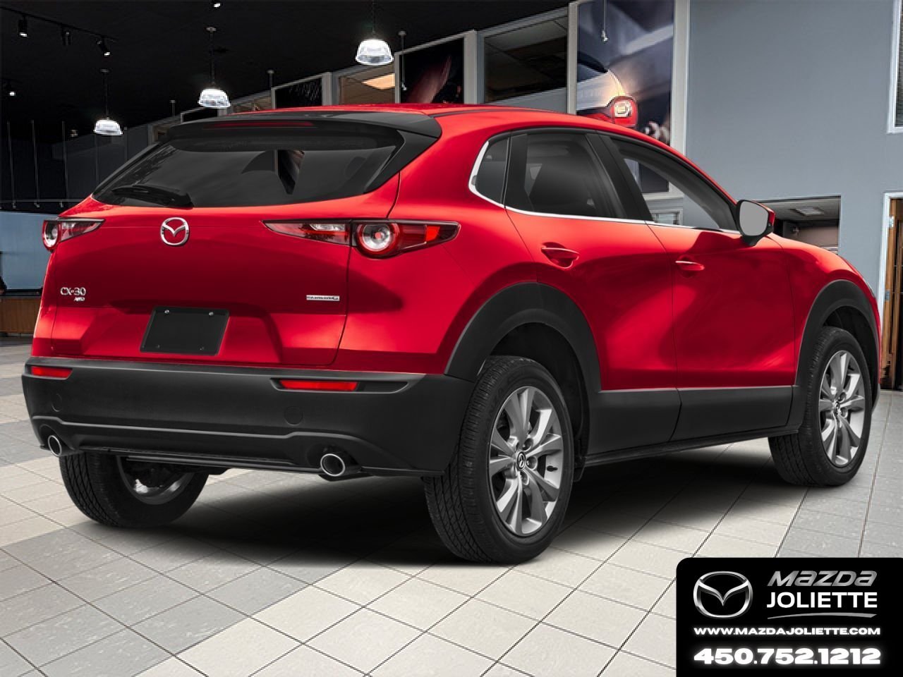 MAZDA CX-30 2026 Rouge vibrant cristal métallisé Notre-Dame-des-Prairies - photo #2