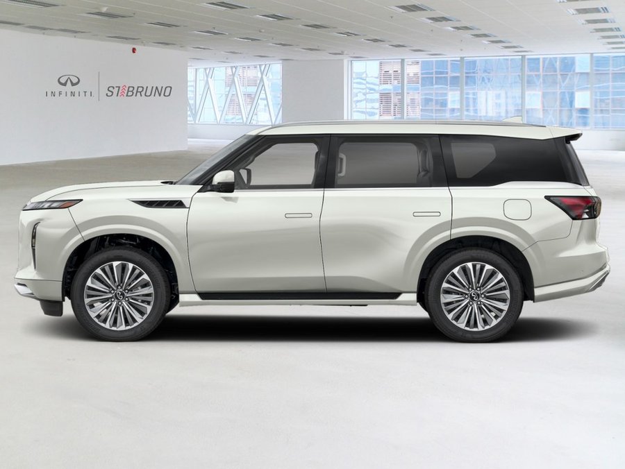 INFINITI QX80 2026 2026 Blanc radiant triple couche nacré