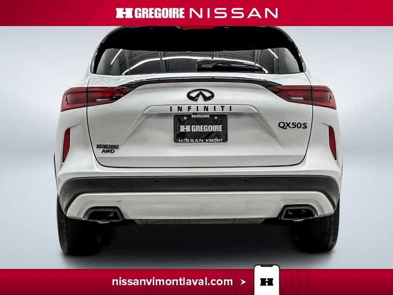 2023 Infiniti QX50 White Laval - photo #7