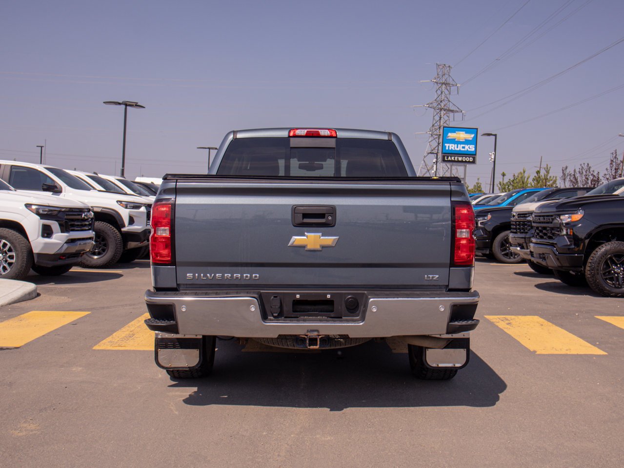 2014 Chevrolet Silverado 1500 4WD Crew Cab Short Box LTZ w/2LZ Blue Sherwood Park - photo #8