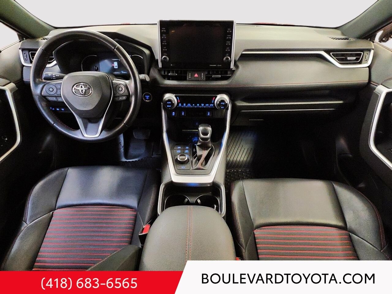 2021 Toyota RAV4 Prime 99740A-189 | XSE, AWD Red Québec - photo #19
