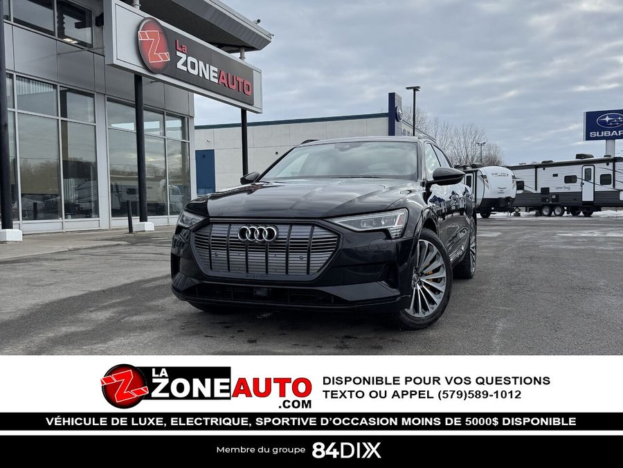 Audi e-tron Technik 2019 2019 Noir