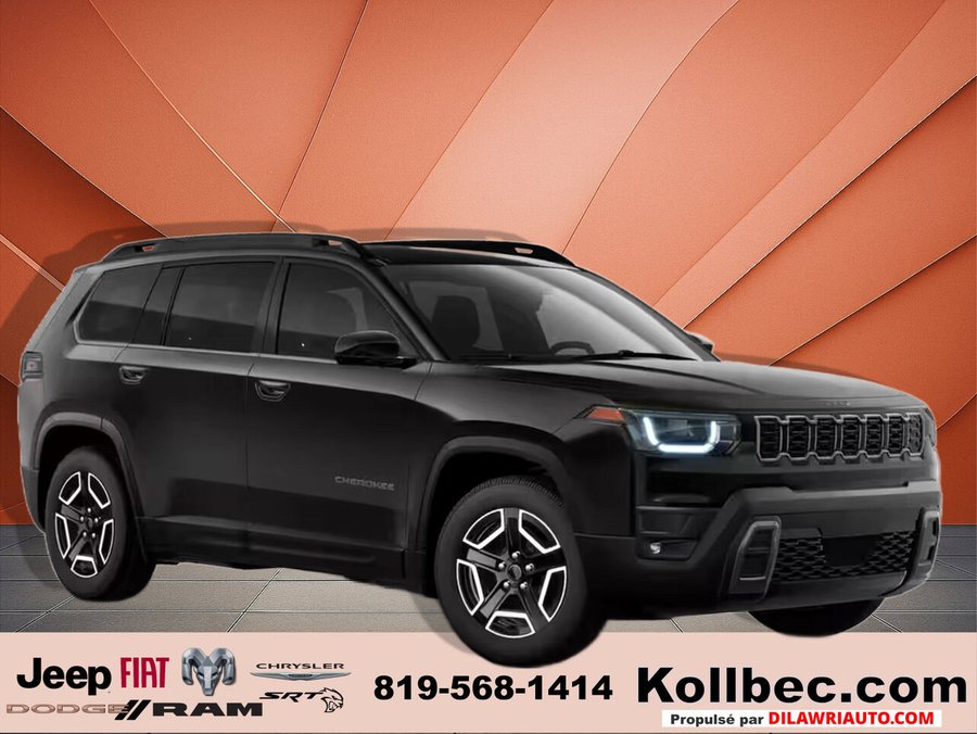 2026 JEEP Cherokee Diamond Black Crystal Pearl