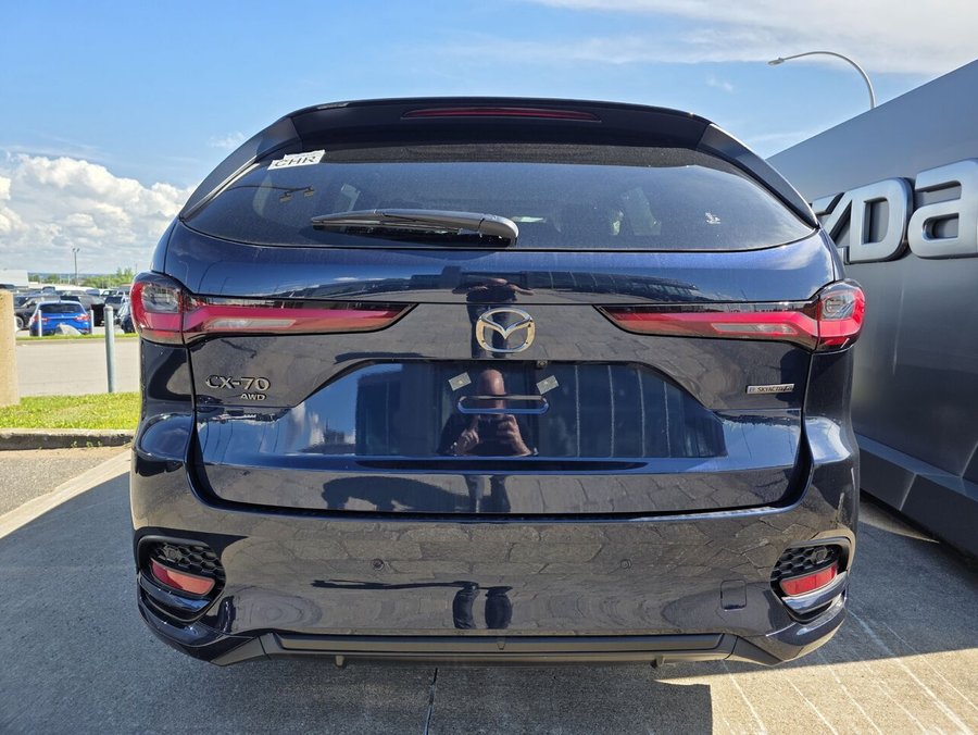 Mazda CX-70 hybride léger 2026 2026 Bleu cristal foncé mica