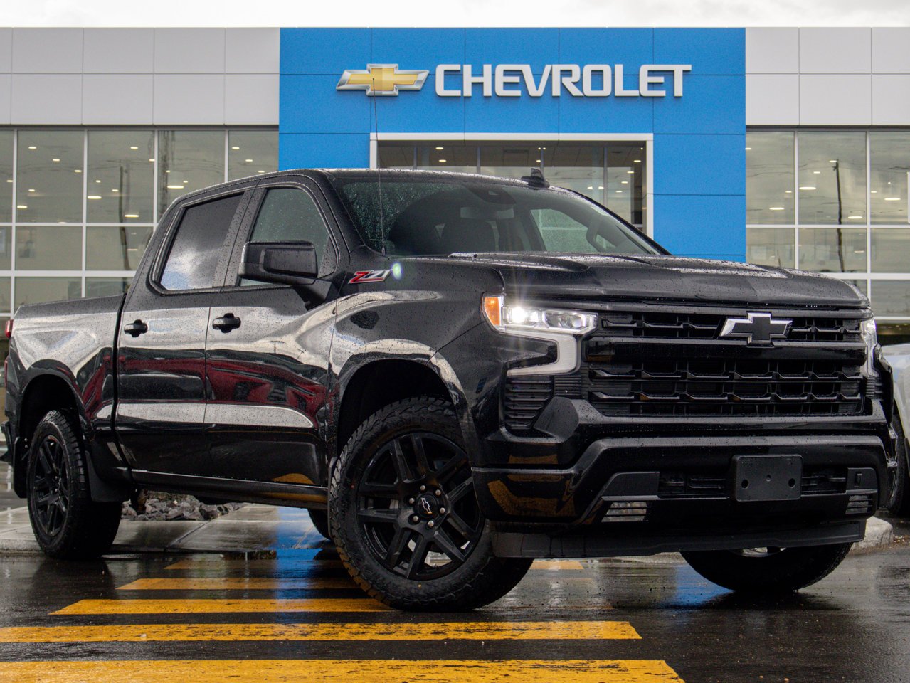 2024 Chevrolet Silverado 1500 4WD Crew Cab 147 RST Black Sherwood Park - photo #14