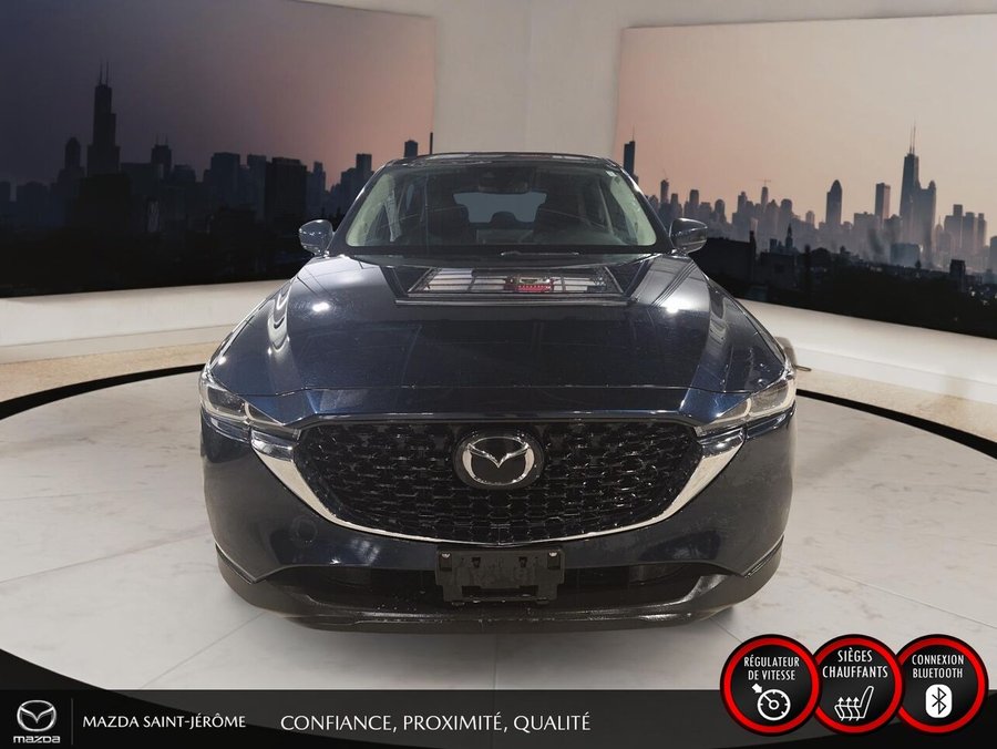 Mazda CX-5 GS | CUIR | AWD | MAGS | 2025 Bleu