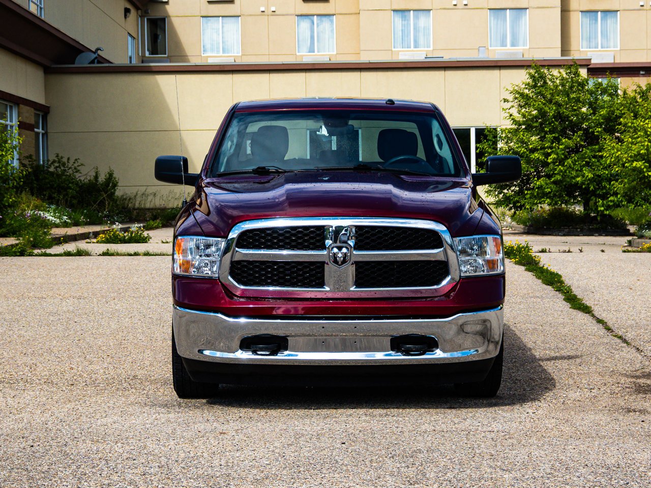 2023 Ram 1500 Classic SLT 4x4 Crew Cab 5'7 Box Red Sherwood Park - photo #2