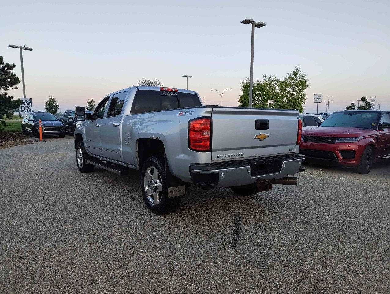 2016 Chevrolet Silverado 2500HD 4WD Crew Cab 153 LTZ Grey Sherwood Park - photo #3