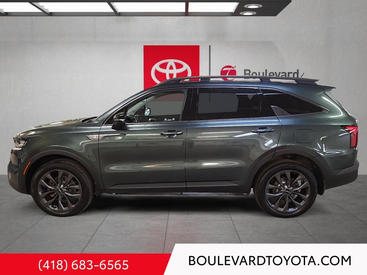 Kia Sorento 99802A-34 | X-LINE, AWD 2023 Vert Québec - photo #6