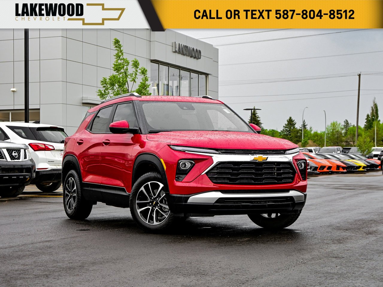 2026 Chevrolet Trailblazer AWD 4dr LT Red Sherwood Park - photo #0