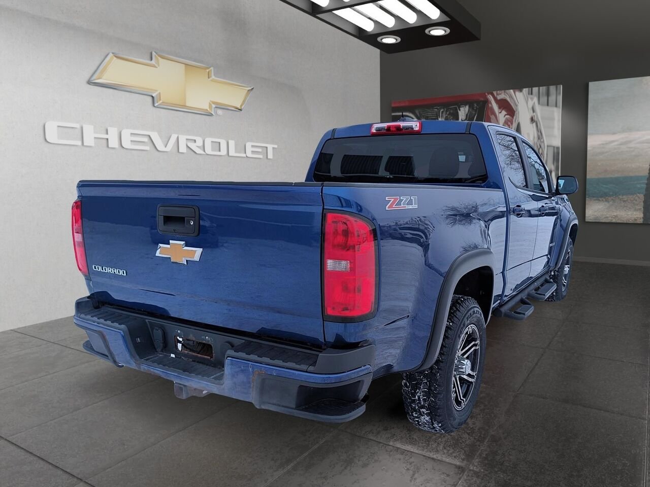 CHEVROLET COLORADO Z71 4RM 2015 Bleu Saint-Hyacinthe - photo #4