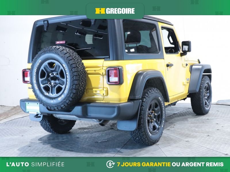 Jeep Wrangler 2019 Jaune Blainville - photo #8
