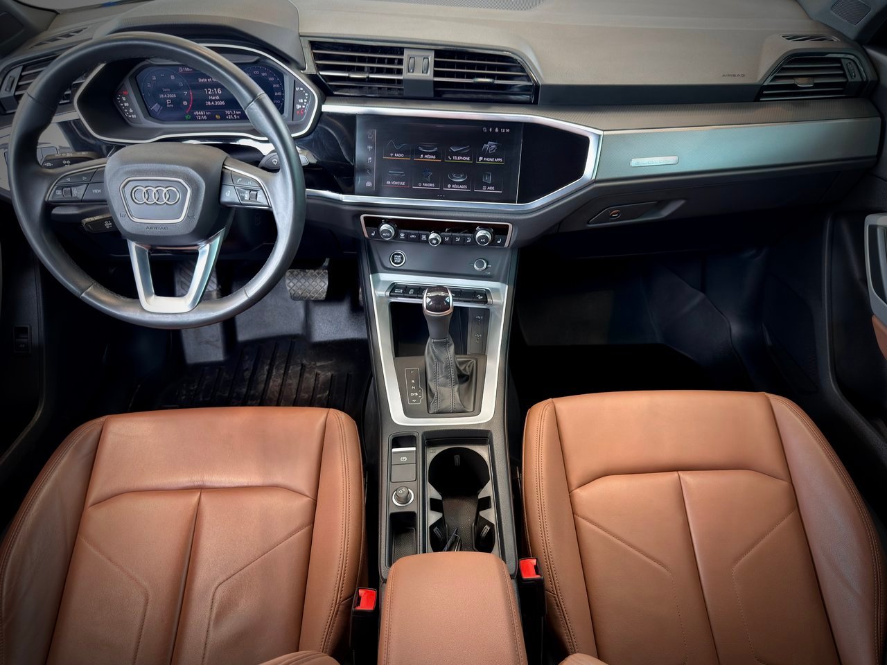 2023 Audi Q3 Black Notre-Dame-des-Prairies - photo #24