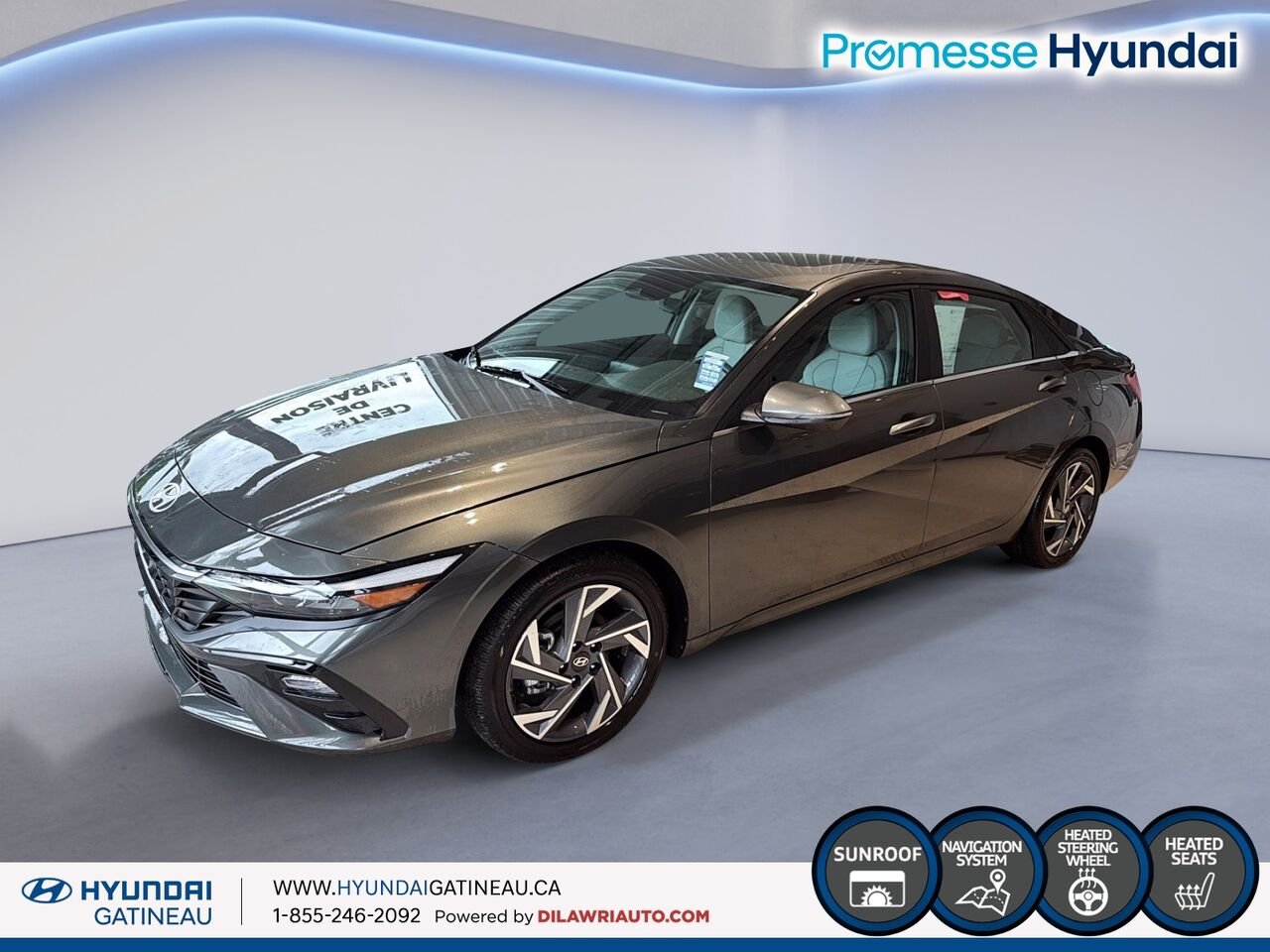 Hyundai Elantra hybride 2026 Gris Gatineau - photo #5