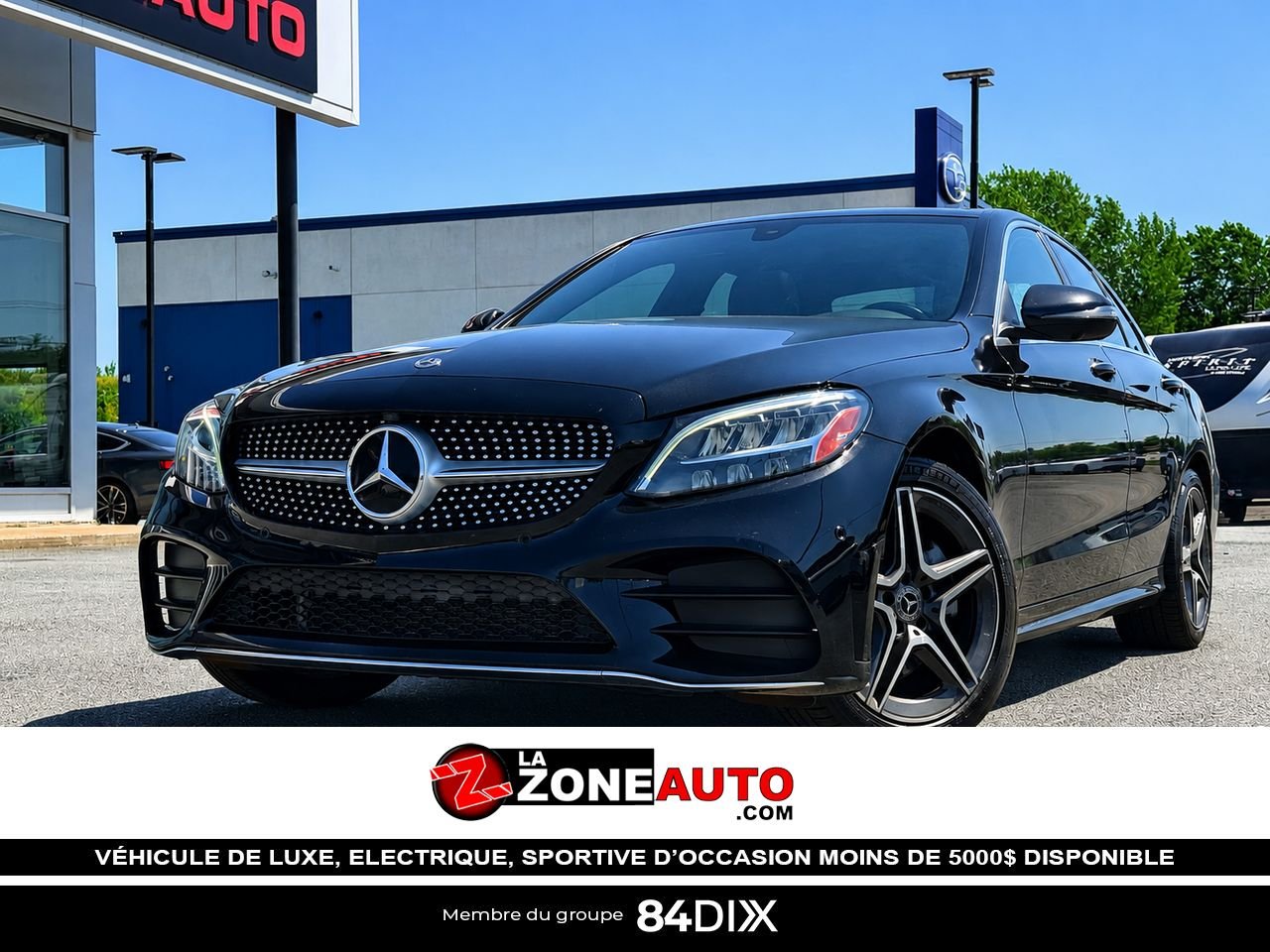 Mercedes-Benz C300 Sport Pack + Night Pack 2021 Noir Granby - photo #0