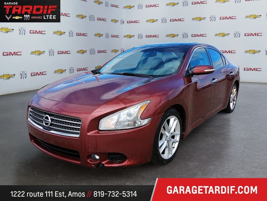 2009 NISSAN MAXIMA 2009 Red