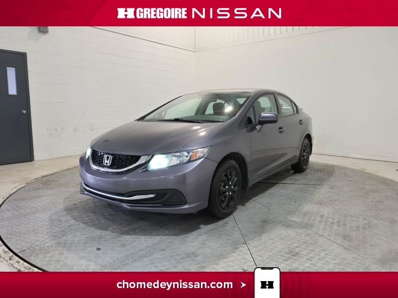 2015 Honda Civic Grey Blainville - photo #2