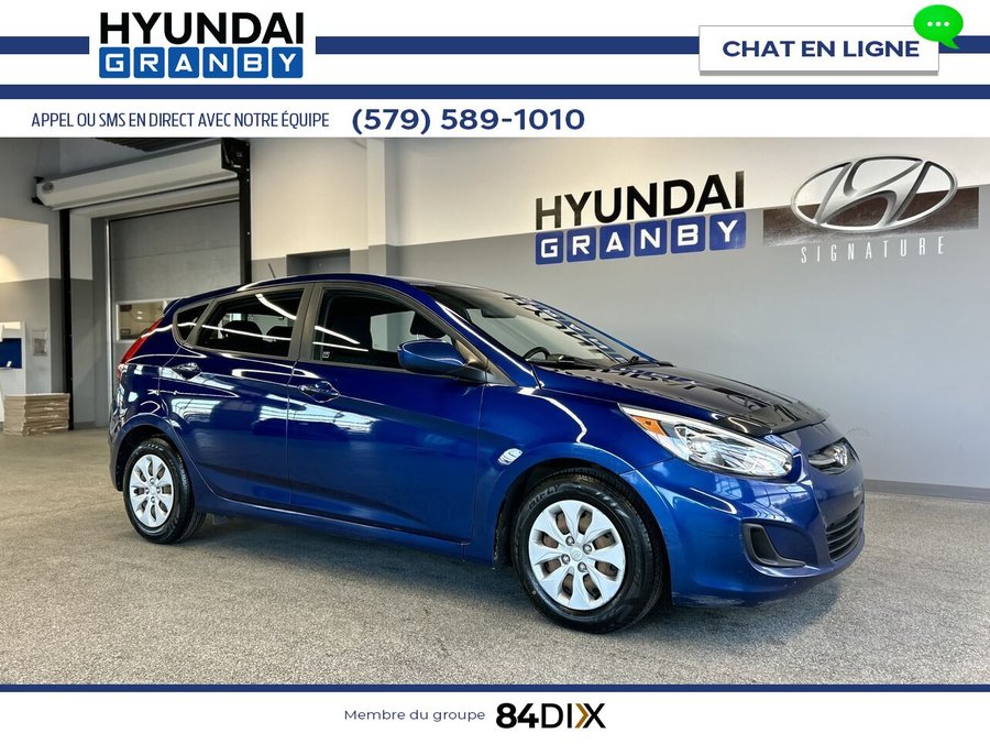 2015 Hyundai Accent 2015 Blue