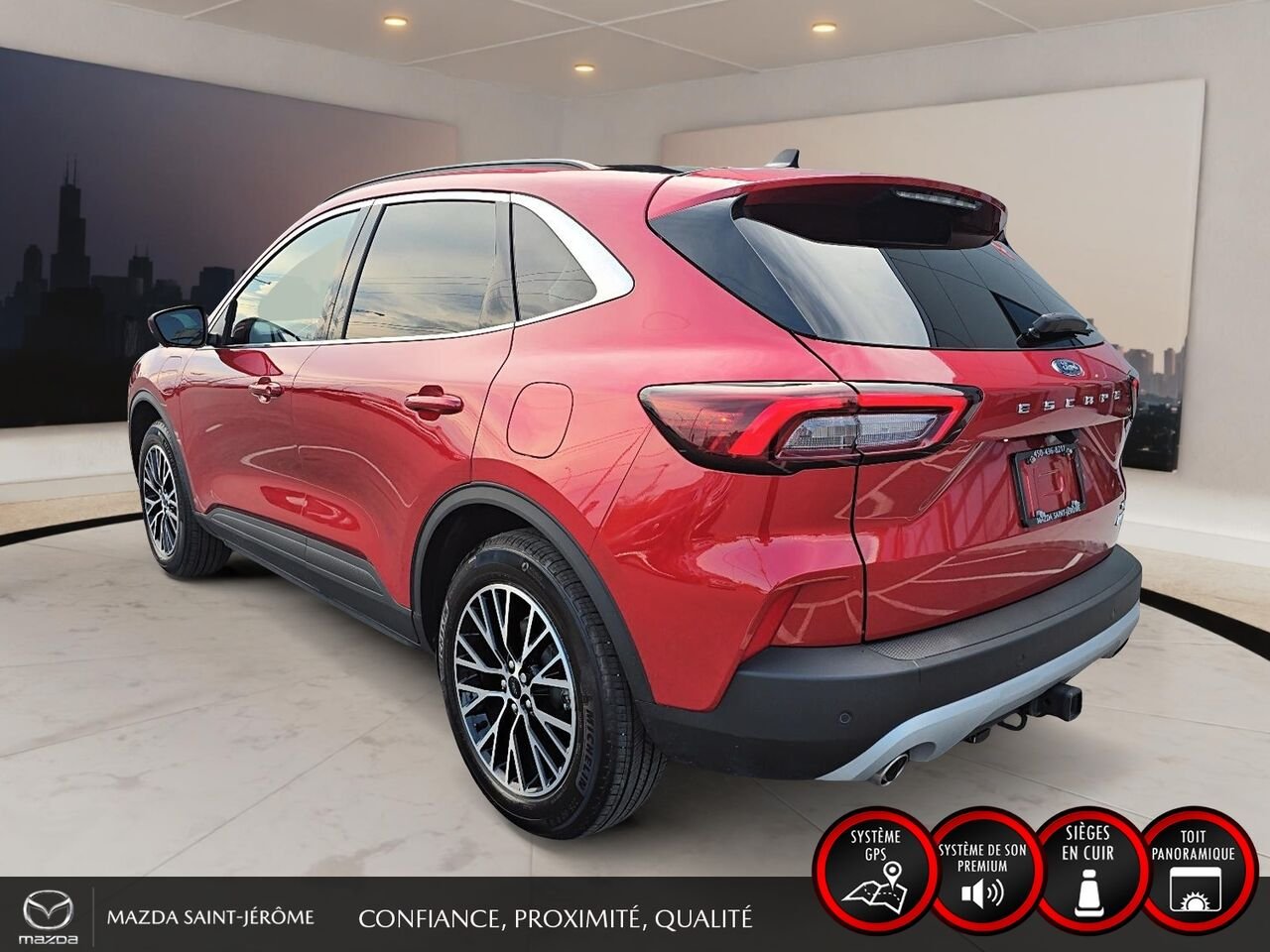 2025 Ford Escape Red Saint-Jérôme - photo #8