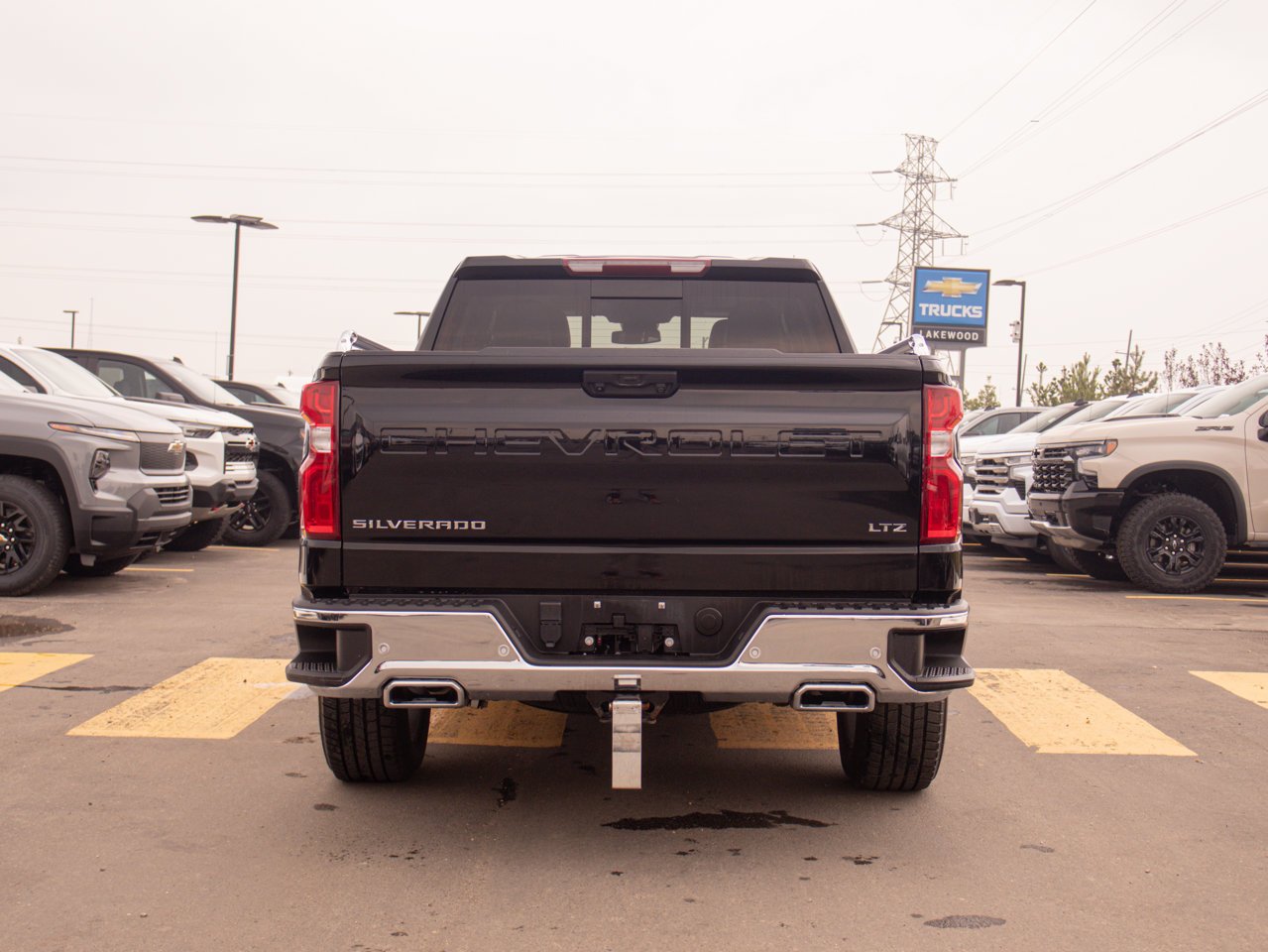 2024 Chevrolet Silverado 1500 4WD Crew Cab 147 LTZ Black Sherwood Park - photo #8