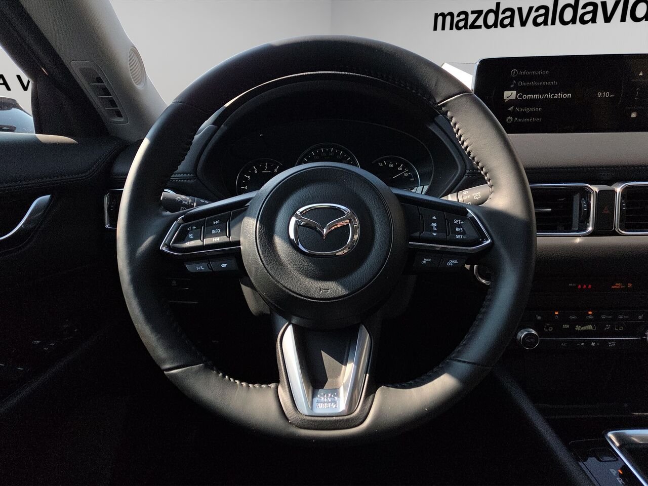 2025 Mazda CX-5 4 pneu hivers inclus, Gs, awd, Toit ouvrant, volant et rétroviseurs chauffants, hayon électrique Polymetal Metallic Val-David - photo #9