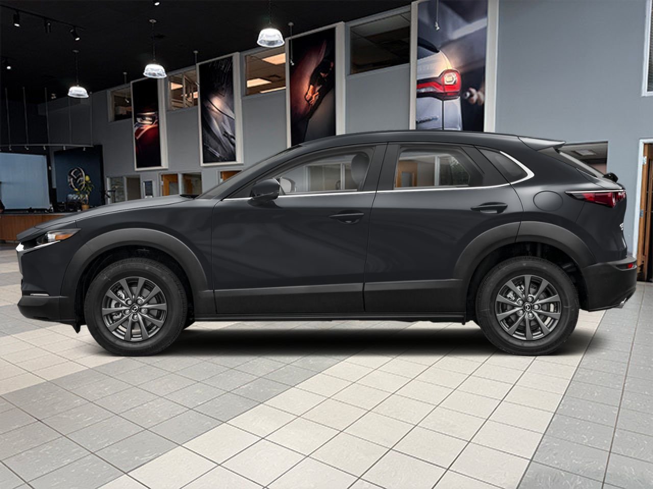 MAZDA CX-30 GX 2026 Noir Notre-Dame-des-Prairies - photo #2