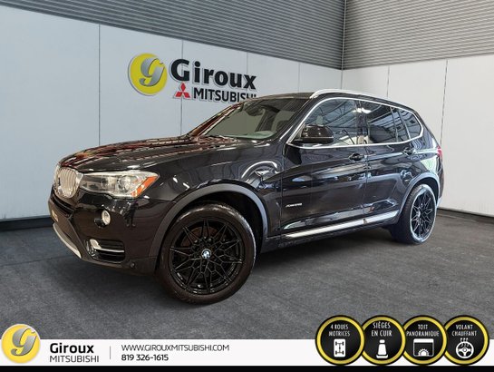 2017 BMW X3 XDRIVE28I xDrive28i 4 portes TI Black
