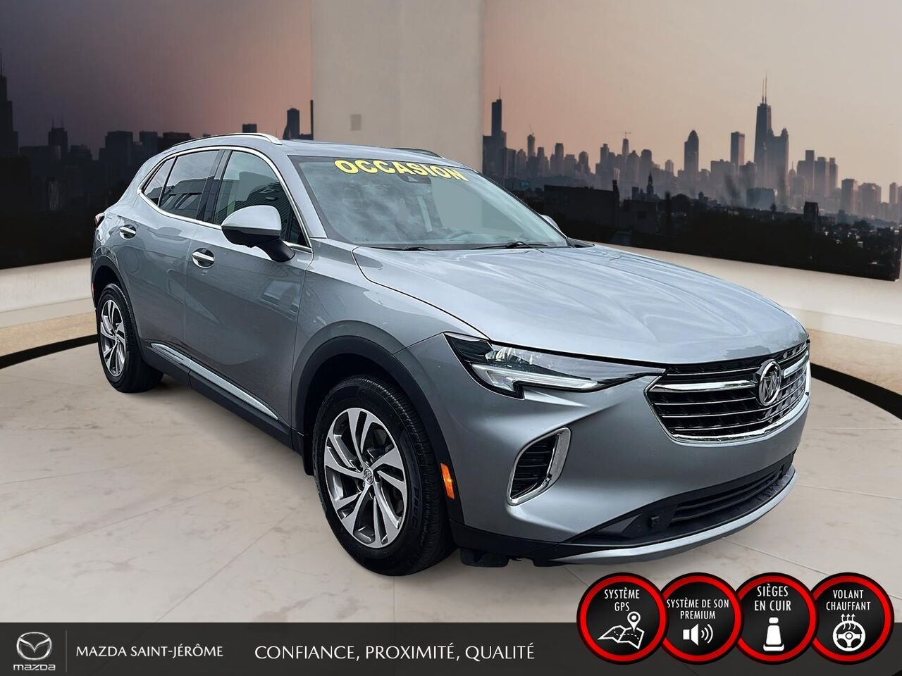 2023 Buick Envision Grey Ste-Agathe des Monts - photo #3