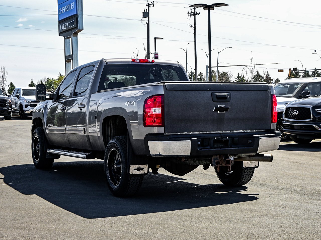 2013 Chevrolet Silverado 2500HD 4WD Crew Cab 153 LTZ Brown Sherwood Park - photo #11