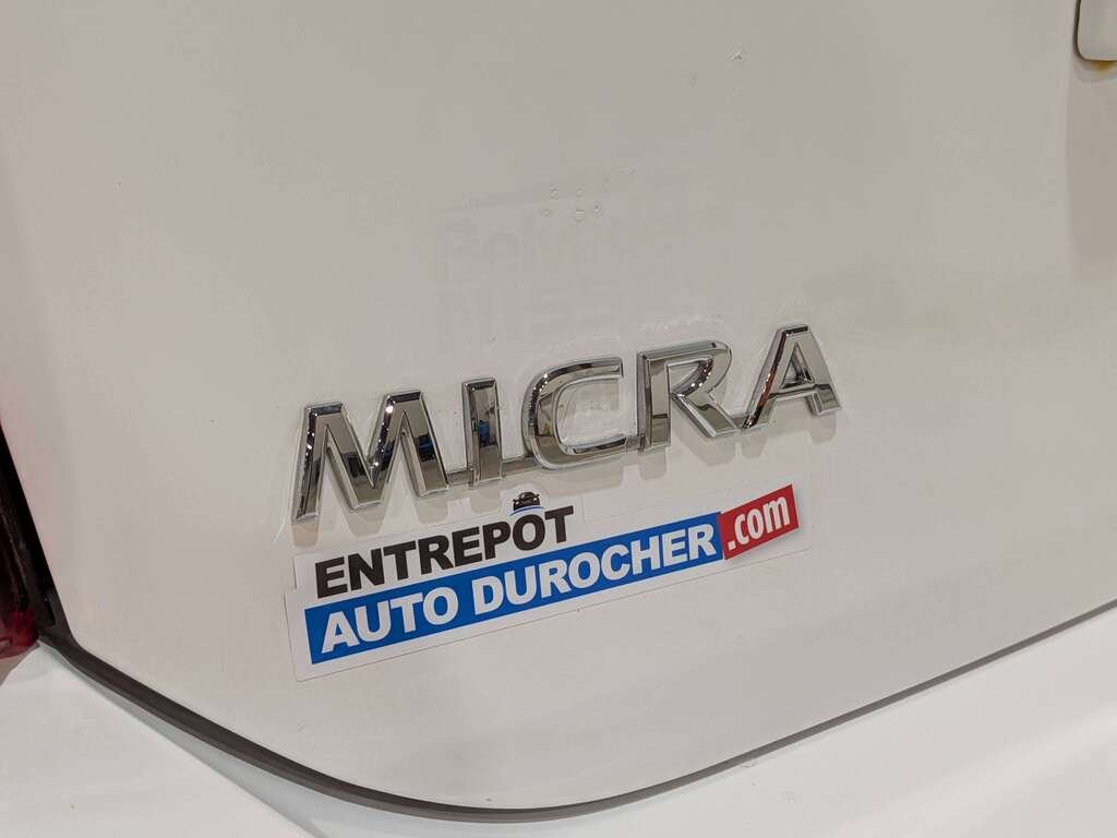 2015 Nissan Micra 4dr HB Man SR White Val-David - photo #30