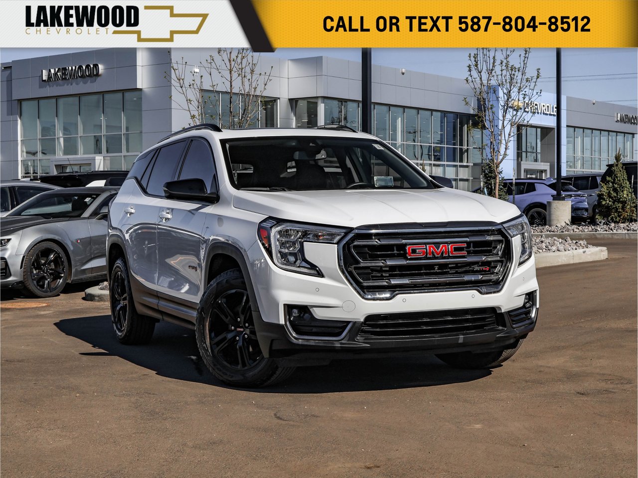 2022 GMC Terrain AWD 4dr AT4 White Sherwood Park - photo #0